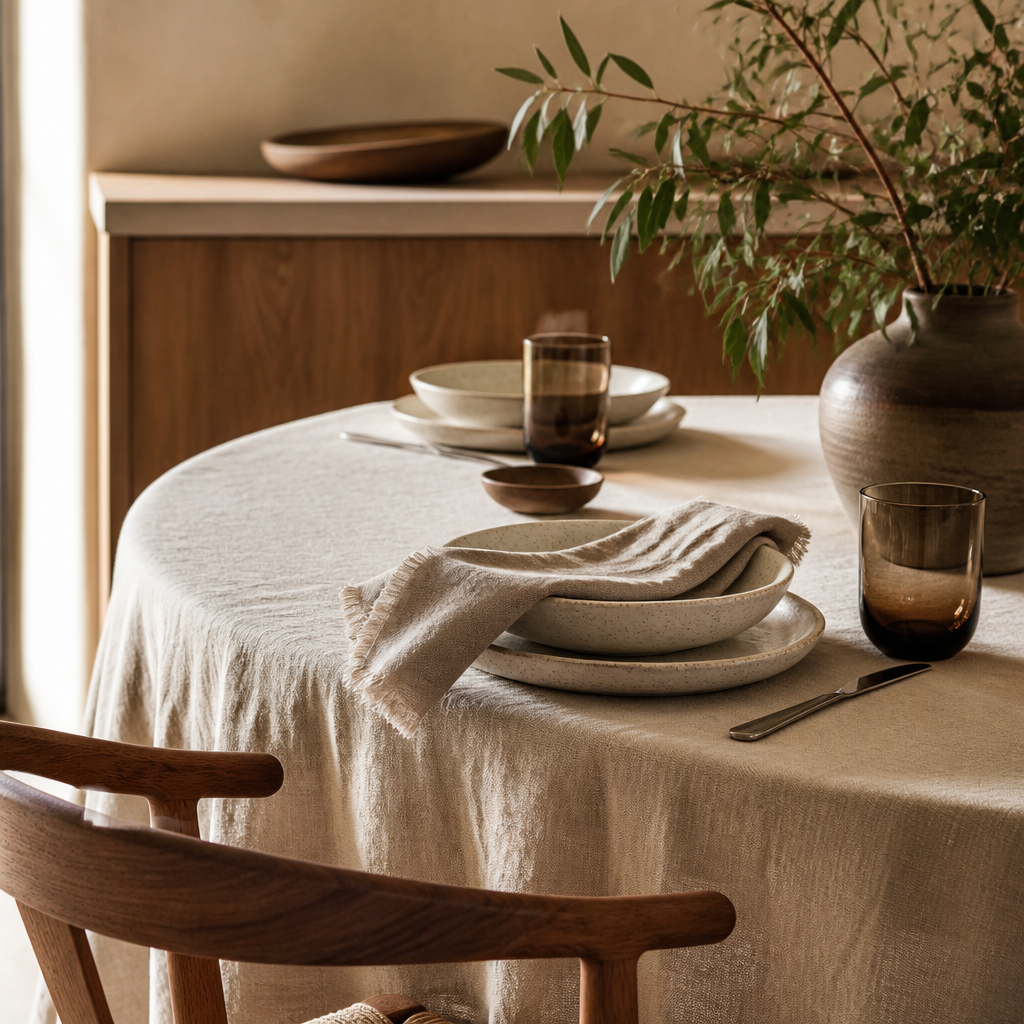 Lifestyle product setting for a storefront